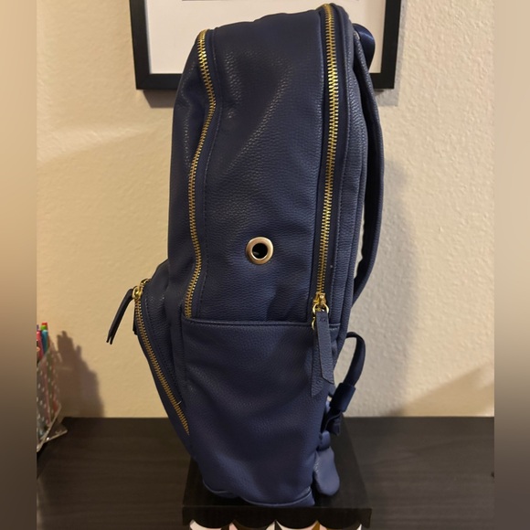 Stylish Blue Backpack - Picture 3 of 5